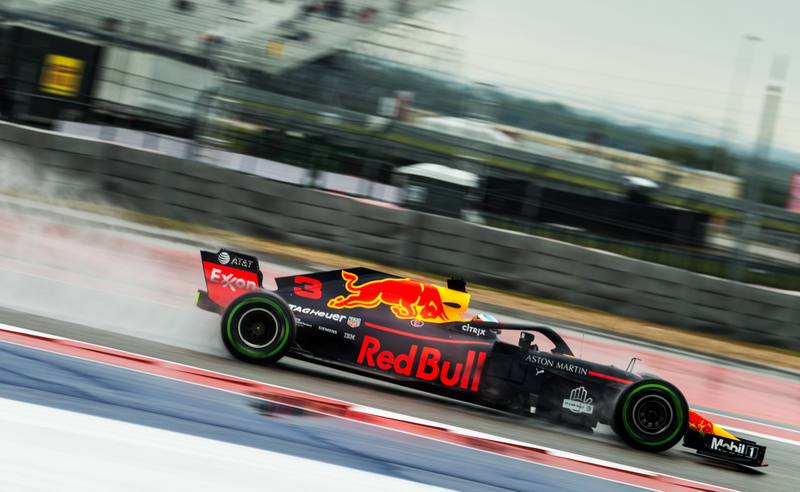 Illustration for article titled Here's All The Action From Friday At The U.S. Grand Prix